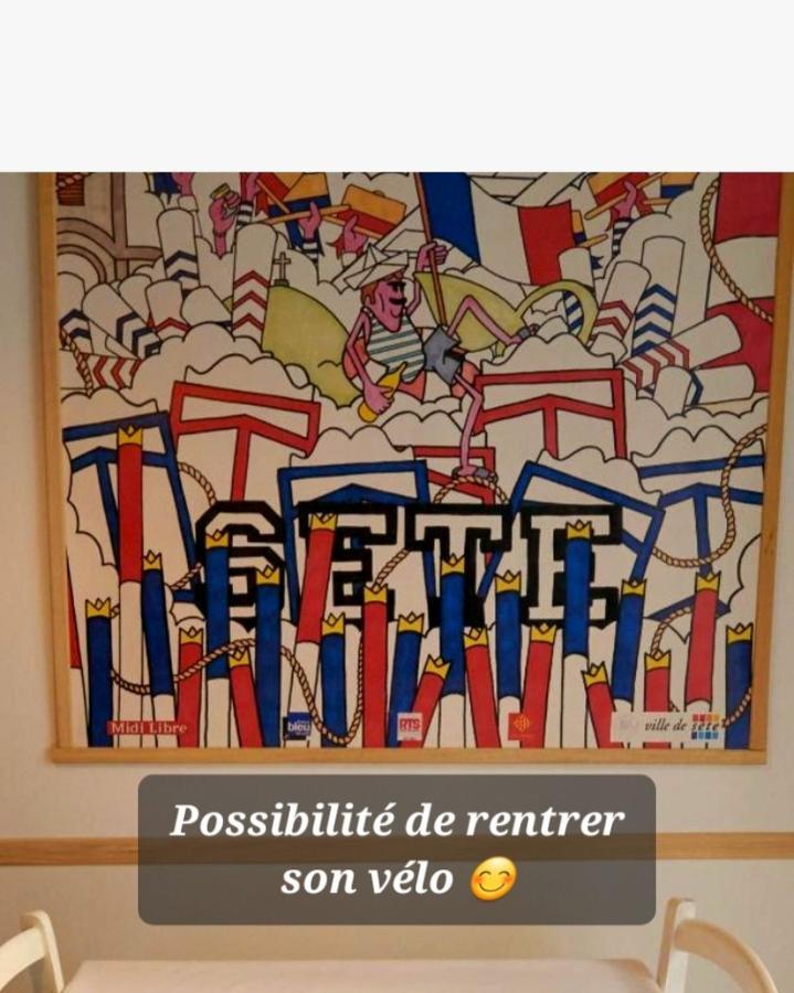 Bel Appartement Centre Ville Sète Exterior foto